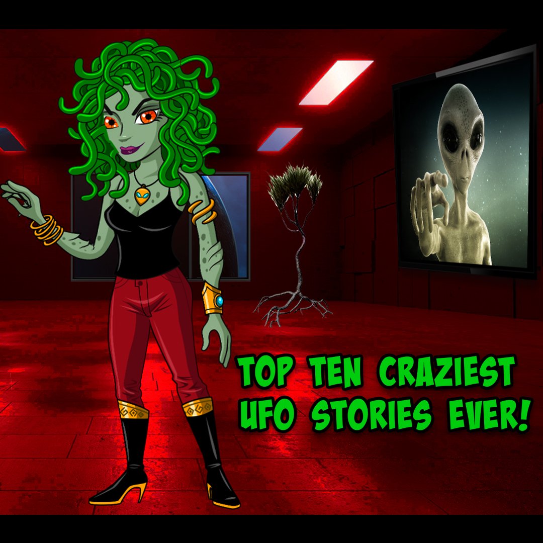 First full video is live NOW! We discuss the top ten craziest UFO stories EVER! 
youtu.be/Kl8v81MD0LE

#dizarranged #UFOs #uap #paranormal #aliens #area51 #Roswell #phoenixlights #lenticularclouds #bonnybridge #gulfbreeze