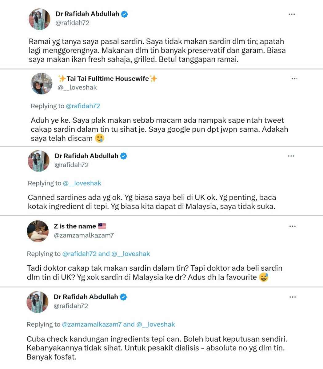 infodemik's tweet photo. Kisah ringkas pasal sardin dalam tin.

P/S: Korang kalau nak beli sardin, check dulu ingredients dia ok? https://t.co/fJWYlspSx4