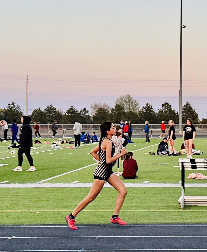 Took 1st in 4x800m (Greenly Brower, <a href="/AdelynnParr26/">Adelynn Parr</a>, Karina Martinez, Isabella Ponce) with a time of 10:32.29

1st in 3200m with a time of 12:14.26

Lady Mavs placed 3rd overall! Let’s Go MAVS!

<a href="/MaizeSouthAD/">MSHS AD</a> <a href="/Coach5fur/">Brent Pfeifer</a> <a href="/CoachBurke93/">Justin Burke</a> <a href="/AdelynnParr26/">Adelynn Parr</a> <a href="/MaizeSouthXC/">Maize South Mavericks Cross Country</a> <a href="/KansasMileSplit/">MileSplit Kansas</a>