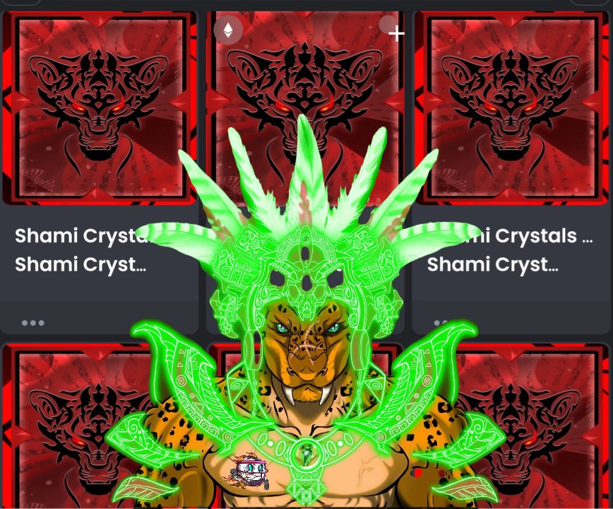 Big shout out to @DracoLeopard @titanoftalent <a href="/AilurusGalxy/">Ailurus</a> <a href="/mooney_mic/">MOONEY🌚</a> <a href="/dallasob84/">Dallas O.B.</a> and all of the OG's. Being a holder has its benefits. The Shami Crystal mint is live. Don't miss out mint now.
shamicrystal.io