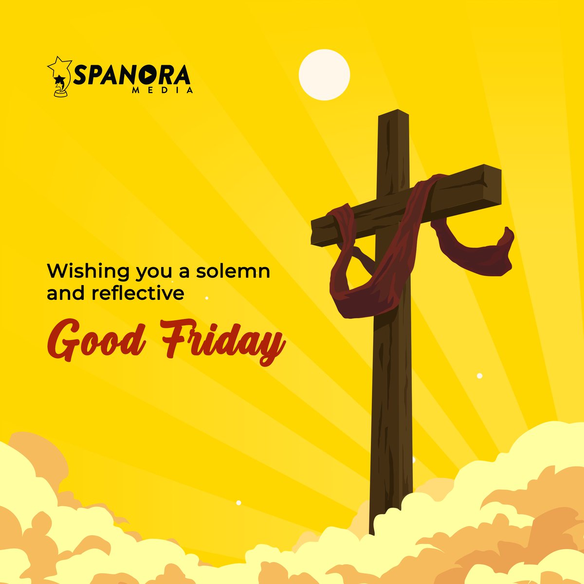 As we approach Good Friday, we reflect on the sacrifices that were made for us. It's a day to remember the ultimate act of love and forgiveness that Jesus showed us. We would like to wish everyone a peaceful and blessed Good Friday. 

#SpanoraMedia #GoodFriday