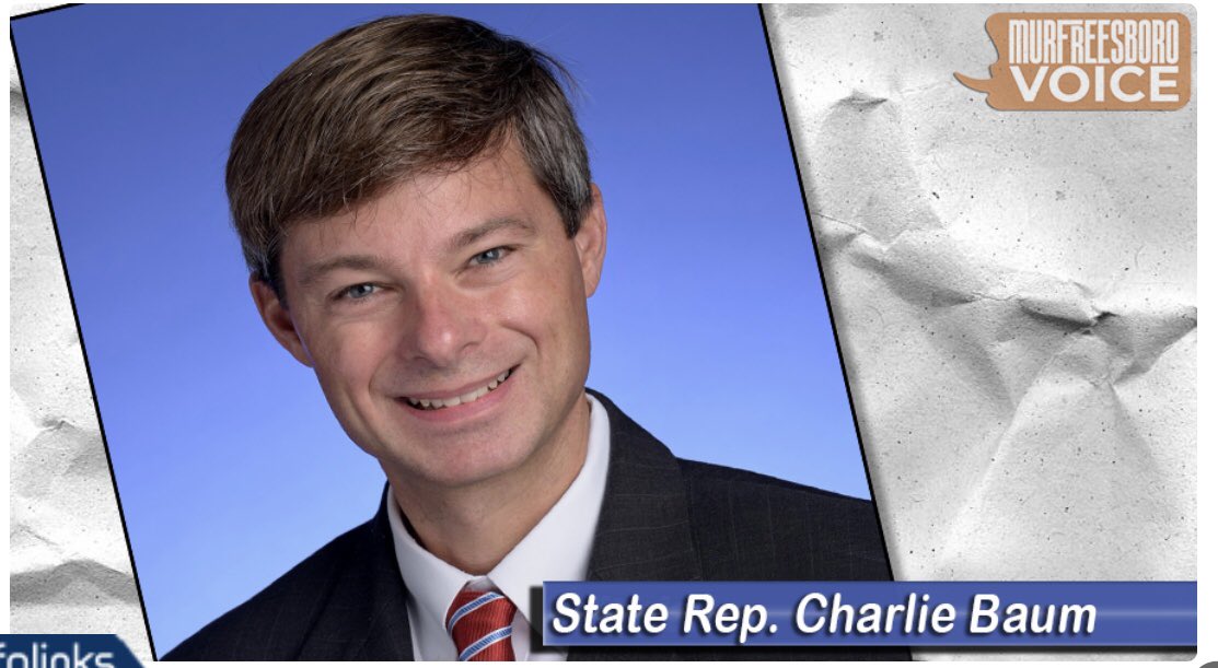 NashvilleDeeDee's tweet photo. Shout out to Rep Charlie Baum of Murfreesboro who was the ONLY Republican to vote ‘No’ on each expulsion. Baum is an economics professor at Middle Tennessee State University. 

#Tennessee3 https://t.co/bGuUbwTu7k