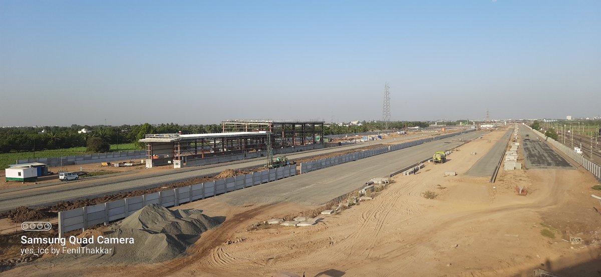 DevelopedSurat's tweet photo. #ThanksALot
@RailMinIndia @nhsrcl @AshwiniVaishnaw @narendramodi @DarshanaJardosh ji

#BulletTrain #MaintenanceDepo with Stabling &amp; Inspection Line work @ #Niyol #Surat #Kadodara road

#DainikBhaskar @BoghawalaHemali @Bhupendrapbjp @WesternRly @CRPaatil @prabhunvasava ji #yes_icc https://t.co/K7Or2boV6i