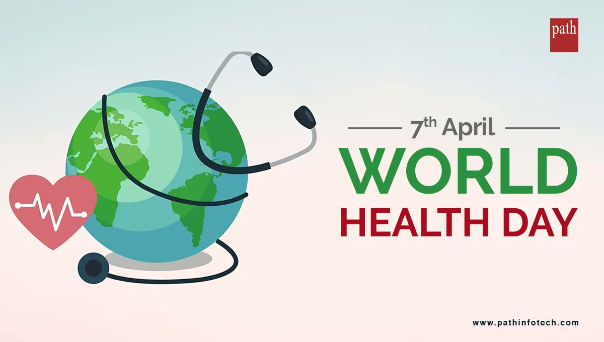 PathInfotechLtd's tweet photo. Wishing you a very happy #WorldHealthDay! May this day inspire you to make better and conscious choices for our planet and ourselves to live a healthier tomorrow.

#TakeCareOfYourself #HealthForAll #HealthCare #HealthDay #PathInfotech #WorldHealthDay2023 #healthday2023 https://t.co/Bk1Udae0c4