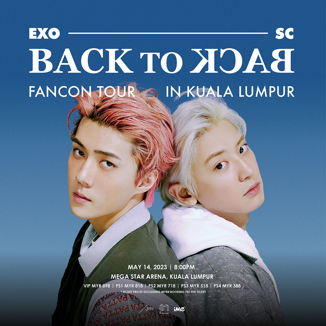 EXO-SC BACK TO BACK FANCON TOUR IN KUALA LUMPUR (Tickets)