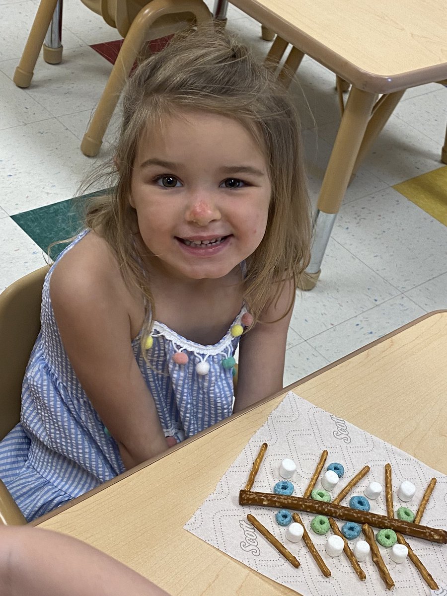 MrsSmuda's tweet photo. Creating Spring, Fall, Winter and pattern trees was fun. Eating them was even better! #TastyTuesday #WeekOfTheYoungChild #TreeStudy #BarnegatInspires @LMDS_preschool https://t.co/u7kuMvWRz9