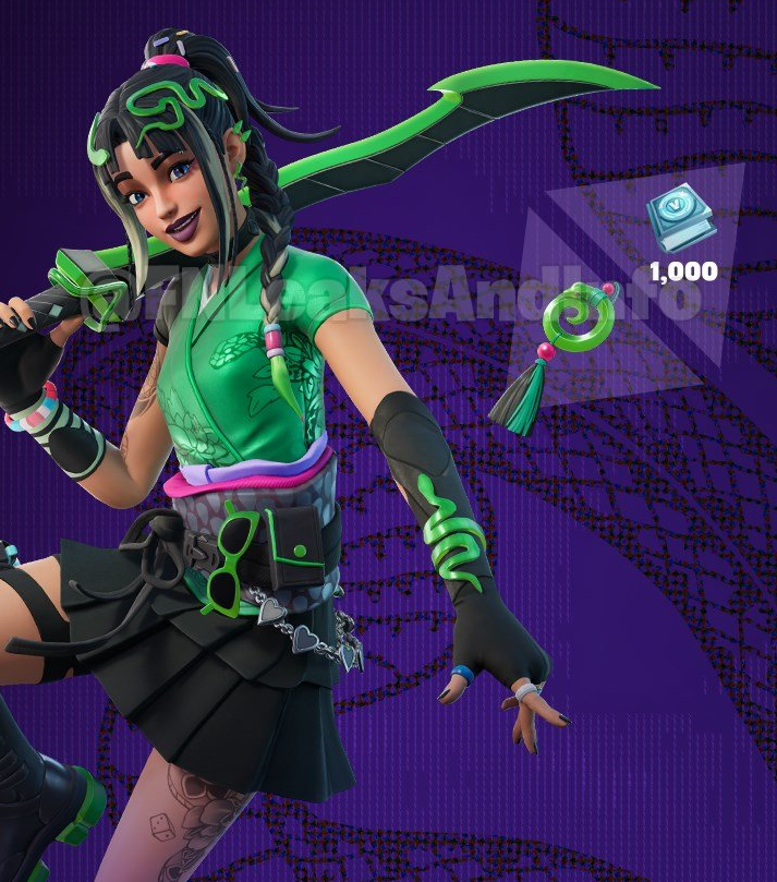HYPEX's tweet photo. Upcoming "Ani Konda" skin from the next Quest Pack, Spotted by @FNLeaksAndInfo https://t.co/JZ7CZcsn7m