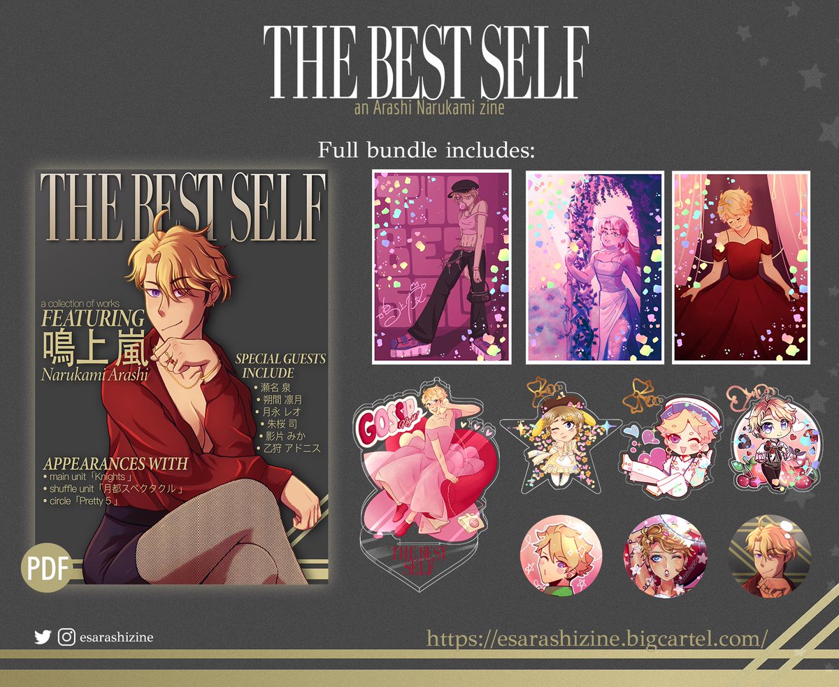 The Best Self — an Arashi Narukami fanzine tweet media
