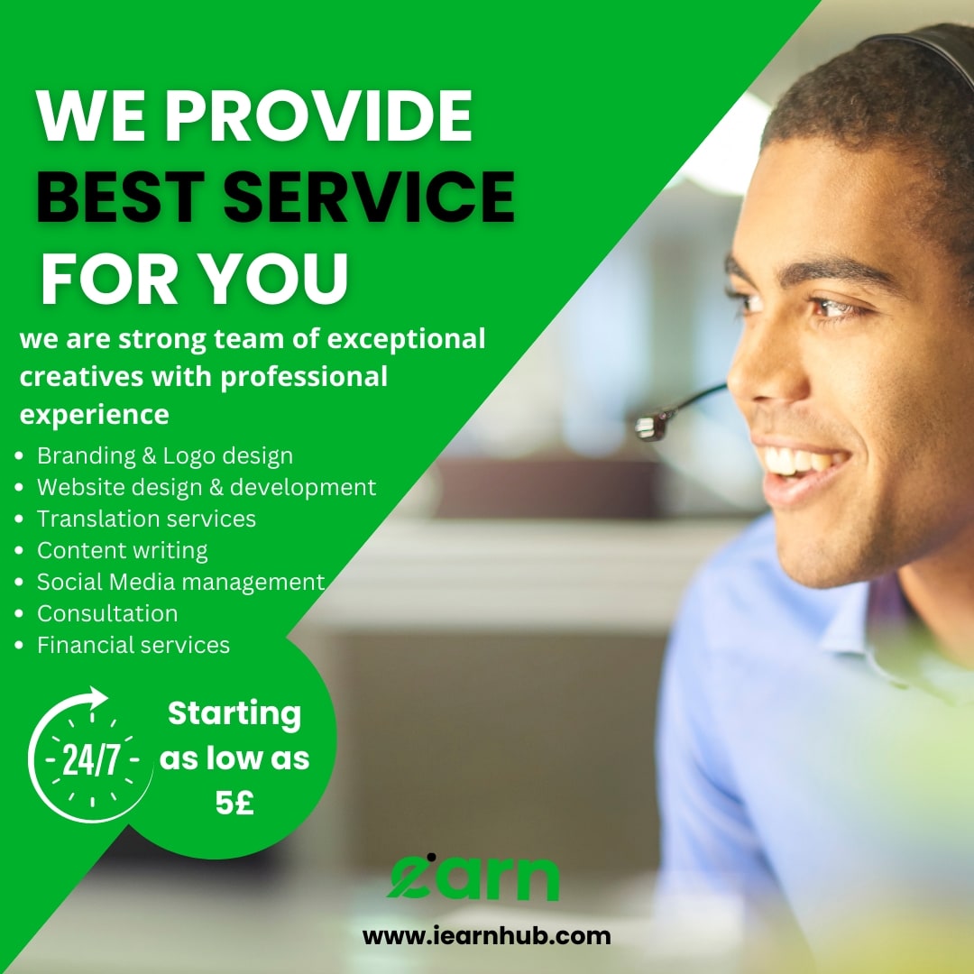 iearnhub's tweet photo. We provide best #Online services starting as low as 5£ 
#freelancers #mobileapp #appdevelopment #appdesign #Accounting #GraphicDesign #LogoDesign #branding #ContentCreator #ContentWriting #socialmedia #socialmediastrategy https://t.co/wwprcxas0x
