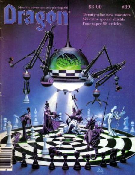 oxfordgamer's tweet photo. The Dragon Magazine chess covers! https://t.co/G2xVuJeHIb