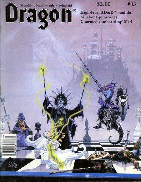 oxfordgamer's tweet photo. The Dragon Magazine chess covers! https://t.co/G2xVuJeHIb