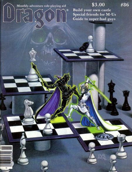 oxfordgamer's tweet photo. The Dragon Magazine chess covers! https://t.co/G2xVuJeHIb