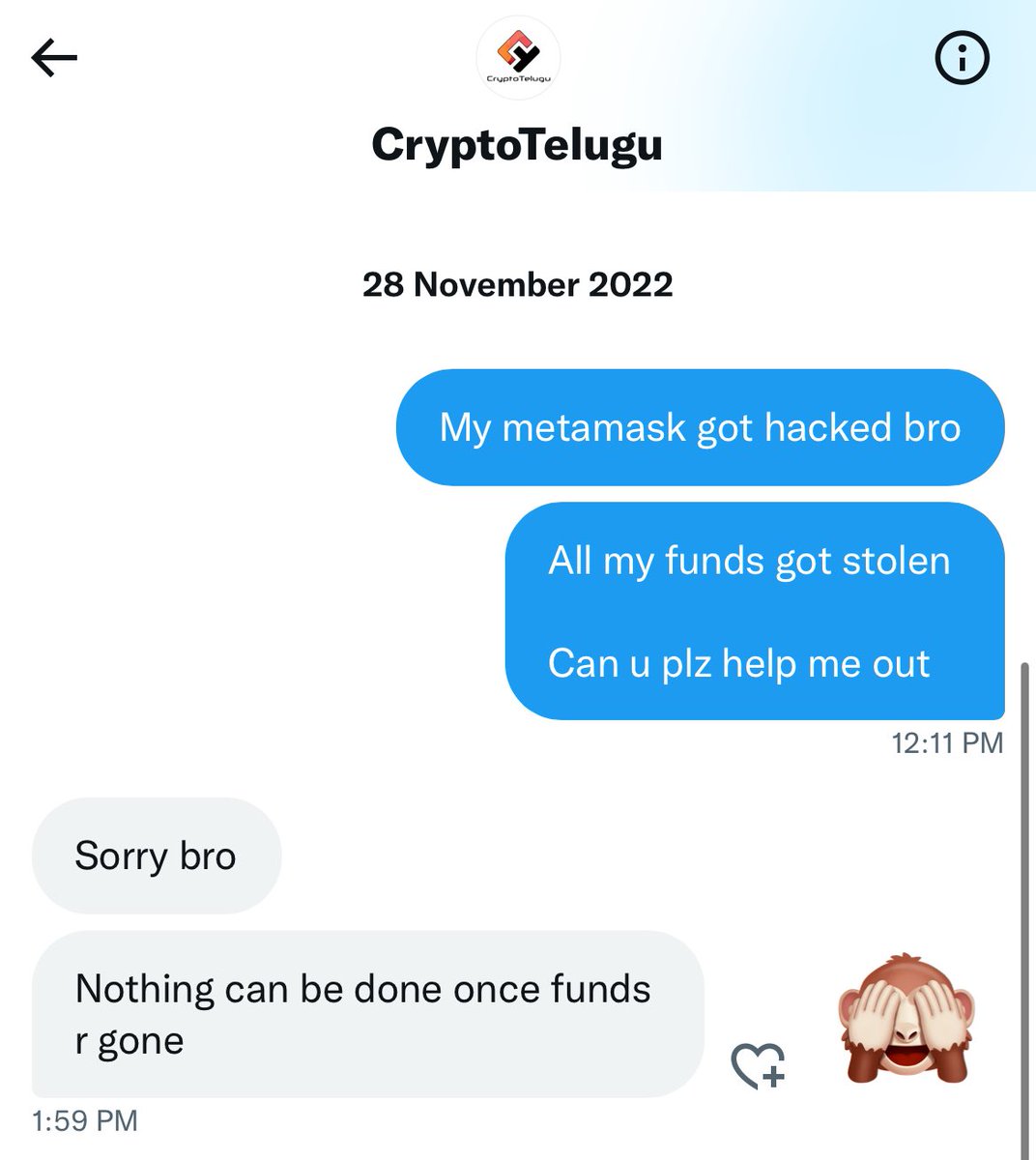 DeejayNishant's tweet photo. @CryptoTeluguO @Ledger Same pinch 😅🫣🫠 @CryptoTeluguO https://t.co/KqzwC9XksI