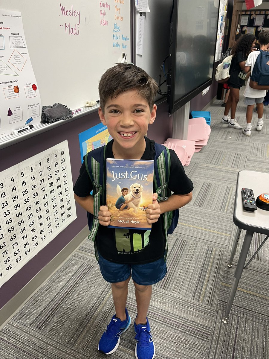 KeleyWilton's tweet photo. @McCallHoyle @ShadowMountn @McCallHoyle it was a treat having you speak to our kids. Gerrit especially loved winning a book for having good manners! I look forward to reading your books to my students. Thanks for visiting and inspiring us! https://t.co/StgFDkAAki