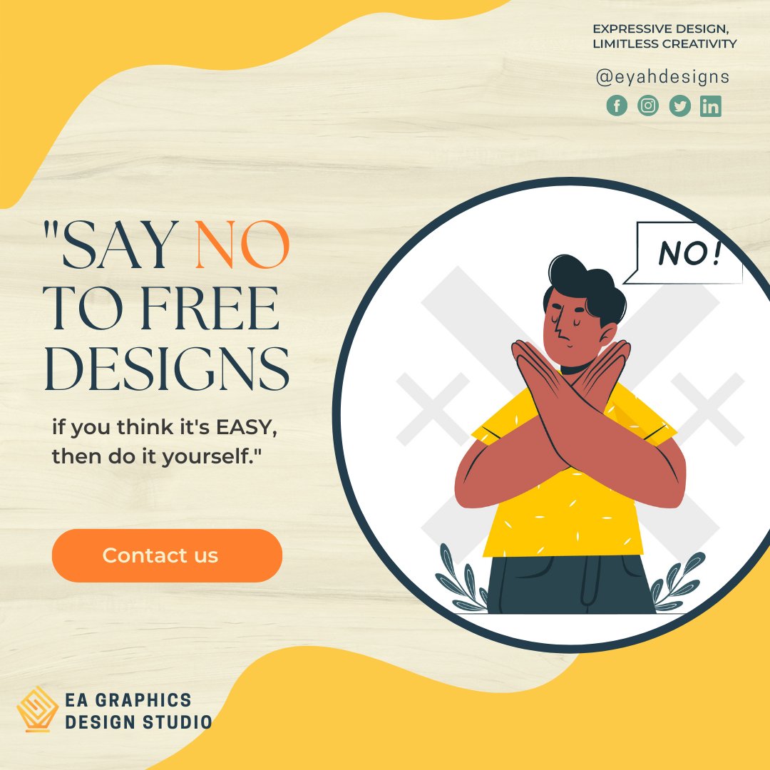 eyahdesigns's tweet image. Don't let your hard work go to waste! Contact us if you need help with your business's graphic design needs.

Please also Like and Follow me on 😊:

FB: bit.ly/FBeyahdesigns
Instagram: bit.ly/IGeyahdesigns

#DigitalJobsPH #DesignServices