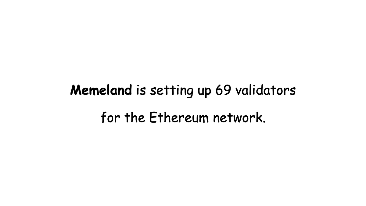 Memeland ❤️ Memecoin (@memeland) on Twitter photo .@Ethereum's Shapella hard fork (aka Shanghai upgrade) is happening on April 12. Holders can withdraw their staked ETH.
As a company truly believing and actively building in web3, <a href="/Memeland/">Memeland ❤️ Memecoin</a> keeps most of the treasury in crypto, mainly in ETH:
etherscan.io/address/0x6D74…
1/3 .@Ethereum's Shapella hard fork (aka Shanghai upgrade) is happening on April 12. Holders can withdraw their staked ETH.
As a company truly believing and actively building in web3, <a href="/Memeland/">Memeland ❤️ Memecoin</a> keeps most of the treasury in crypto, mainly in ETH:
etherscan.io/address/0x6D74…
1/3