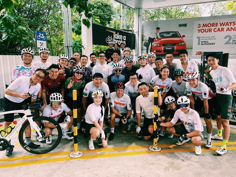 MelodieMikeNg's tweet image. Thanks for the well-planned ride @georges_sg 🥳🥳🥳
#georgessg #groupride #cycling #cyclingbuddies