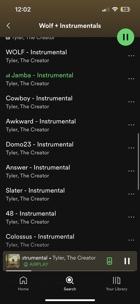 Alex54517191's tweet photo. @tylerthecreator 
Thank you sir ! https://t.co/k9lD4SPMey