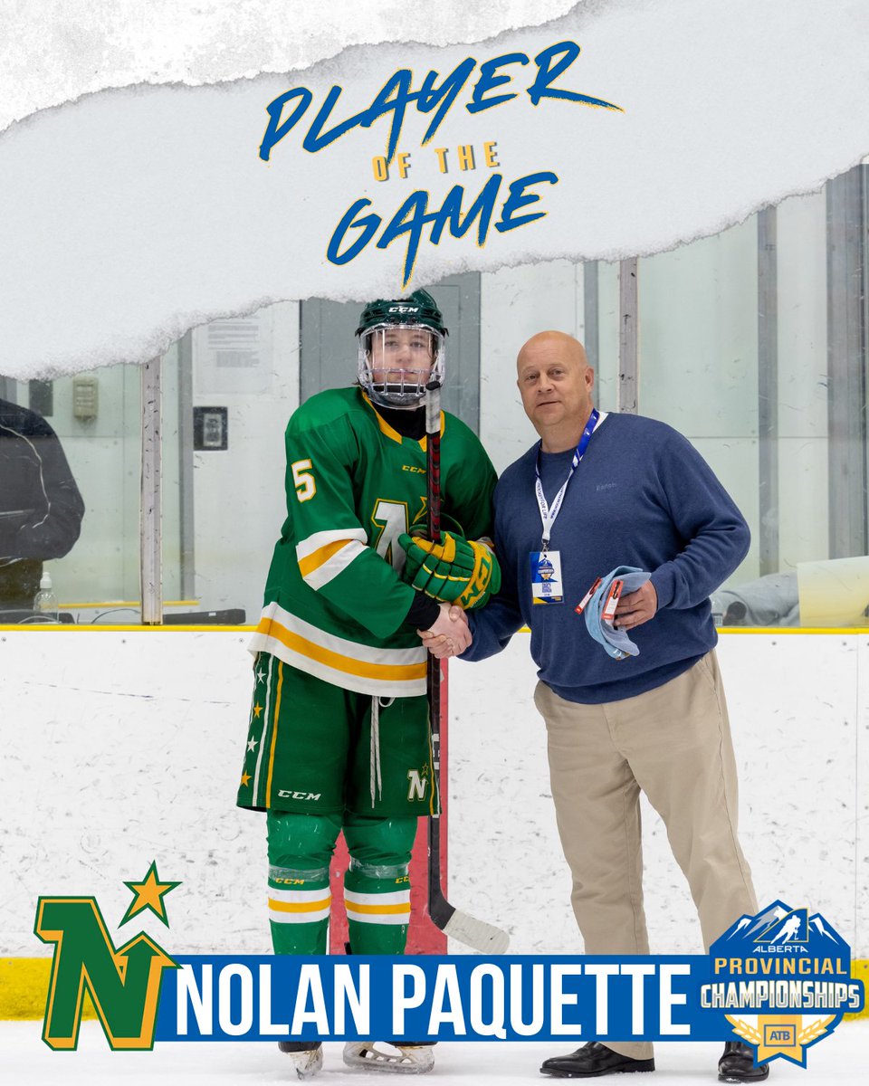 u17_aaa's tweet photo. Congrats to the Game 3 Player's of the Game! 🎉

#8 Danilo Garcia @FlyersRaiders 
#5 Nolan Paquette @NS_U17AAA 

@HockeyAlberta 
#HAProvincials #ATBProvincials
#U17AAAProvincials #GameThree #POG
📸 @tim_osborne https://t.co/B542zsdb6u