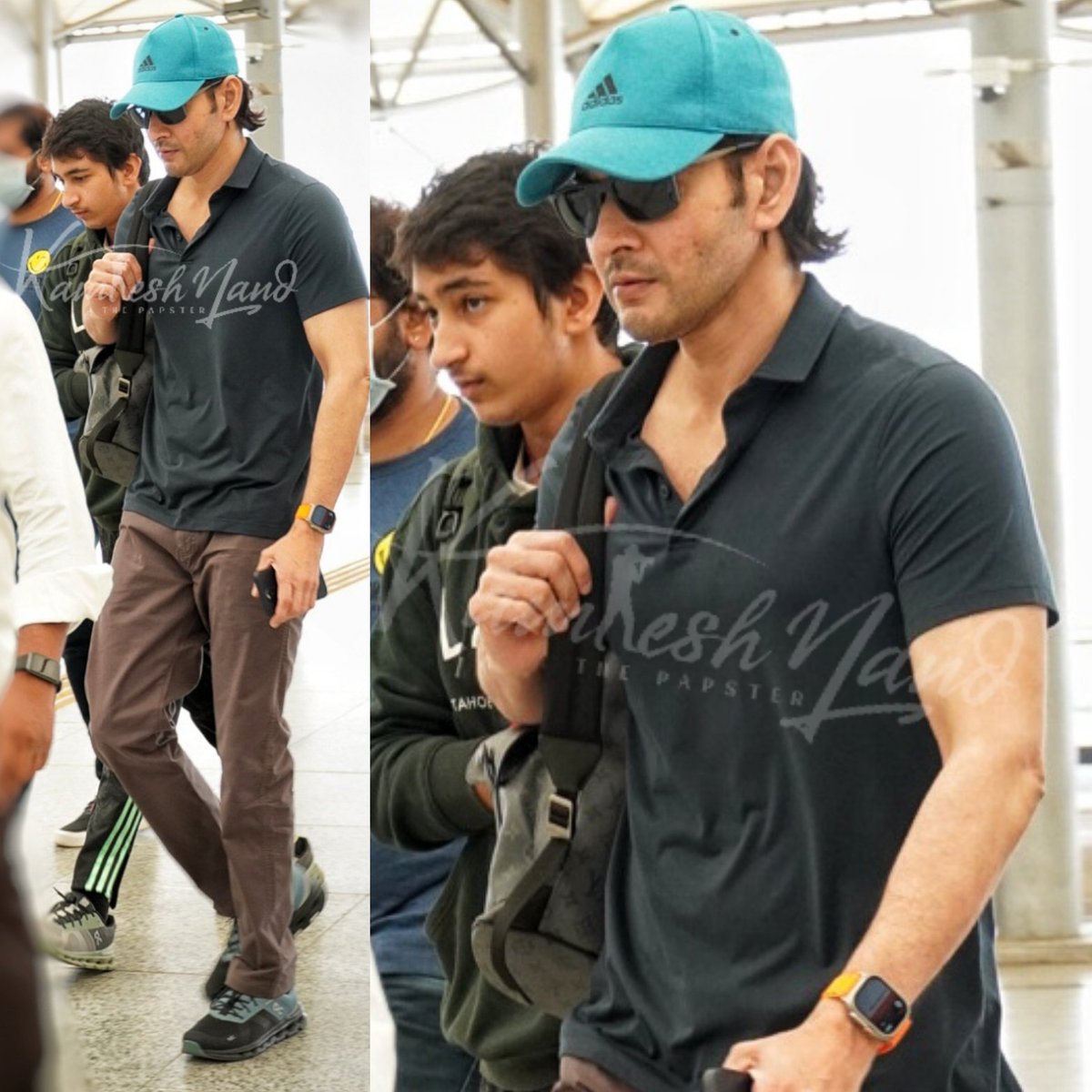 SuperStar @urstryulyMahesh along With #GautamGhattamaneni off for a Holiday..!! 🛫🤩

#MaheshBabu𓃵 #SSMB28 #SSMB29