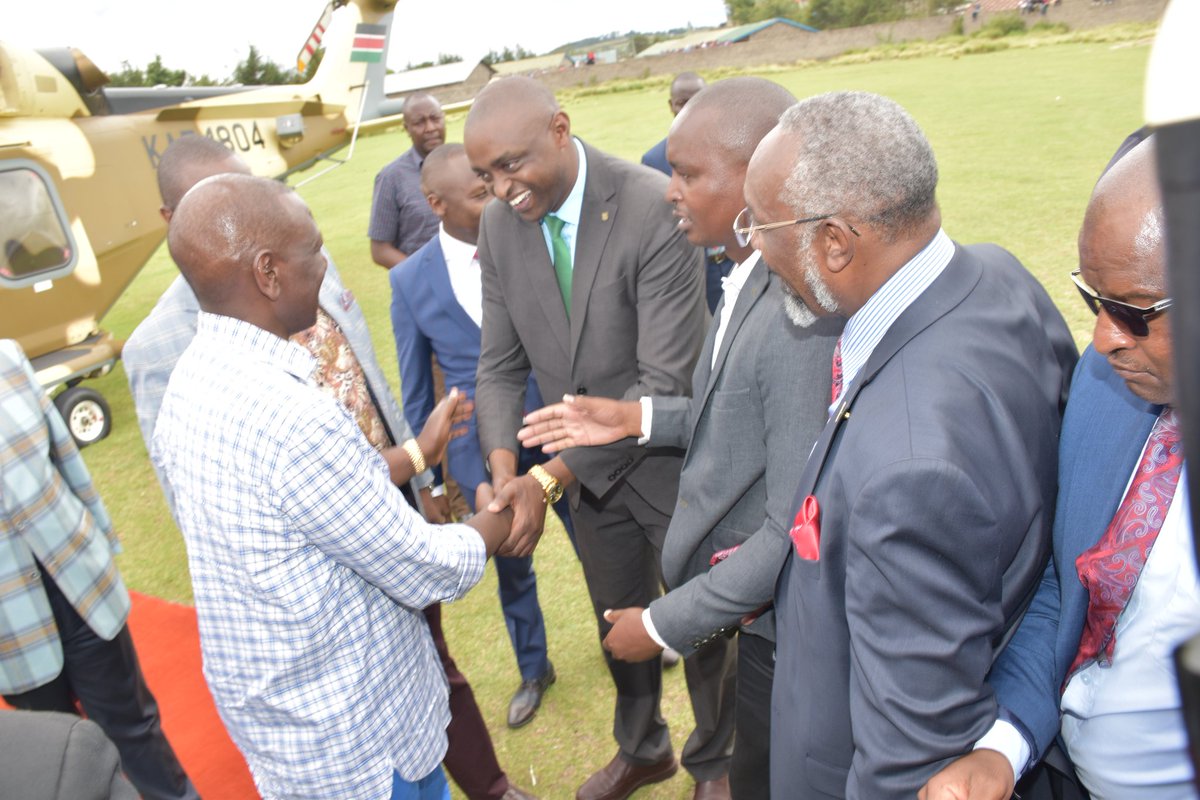 speaker018's tweet photo. Asante  @WilliamsRuto ,@rigathi @kipmurkomen and all the other leaders who visited Nyandarua yesterday. We are grateful for the goodies. Karibuni tena. https://t.co/XonOCN51kW