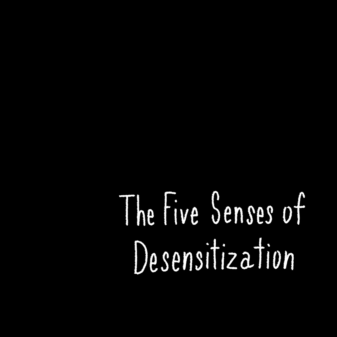 forgot to mention this, but you can read 'The Five Senses of Desensitization' on @penlab_ink now! #artph