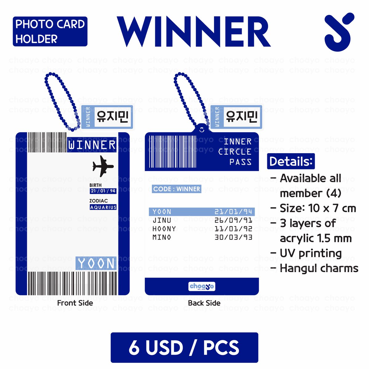 choayokit's tweet photo. WINNER 

#photocardholder #pcholder
#winner #yoon #jinu #hoony #mino https://t.co/prTTGuGNYb