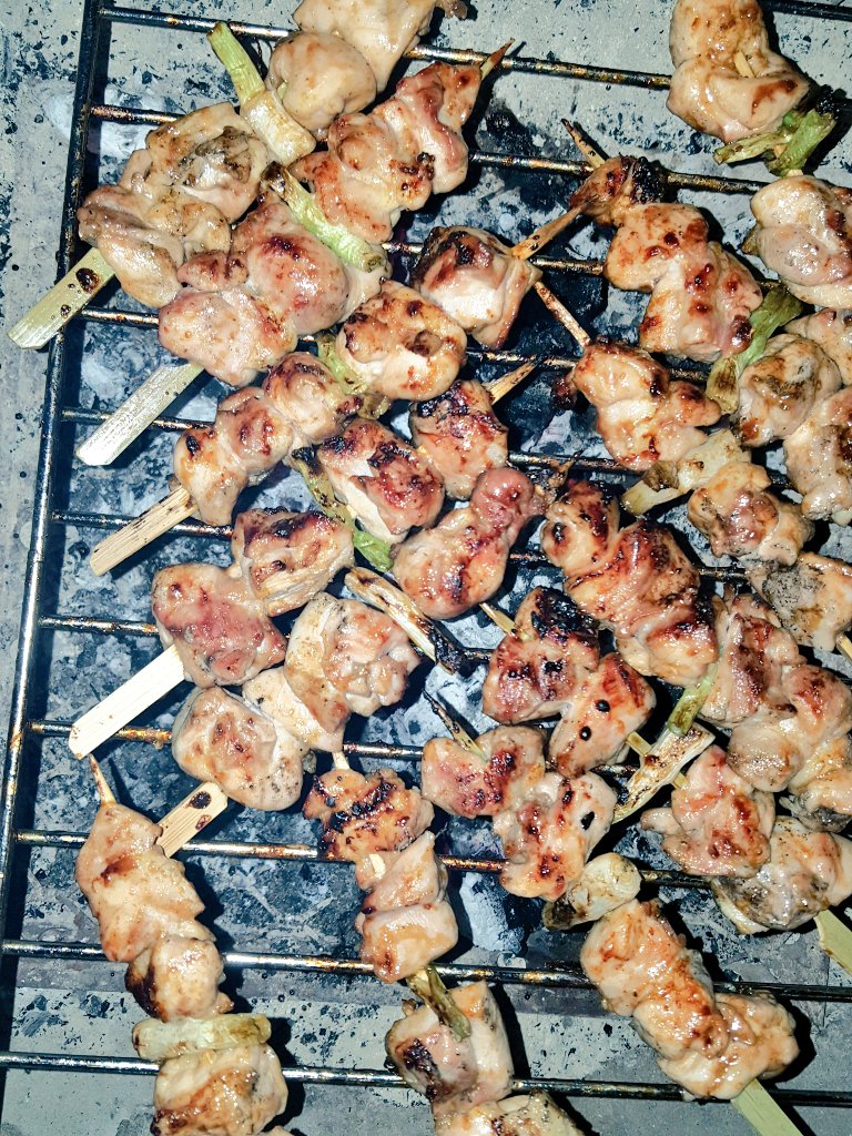 Traderstewie on Twitter "Japanese chicken yakitori Skewered chicken
