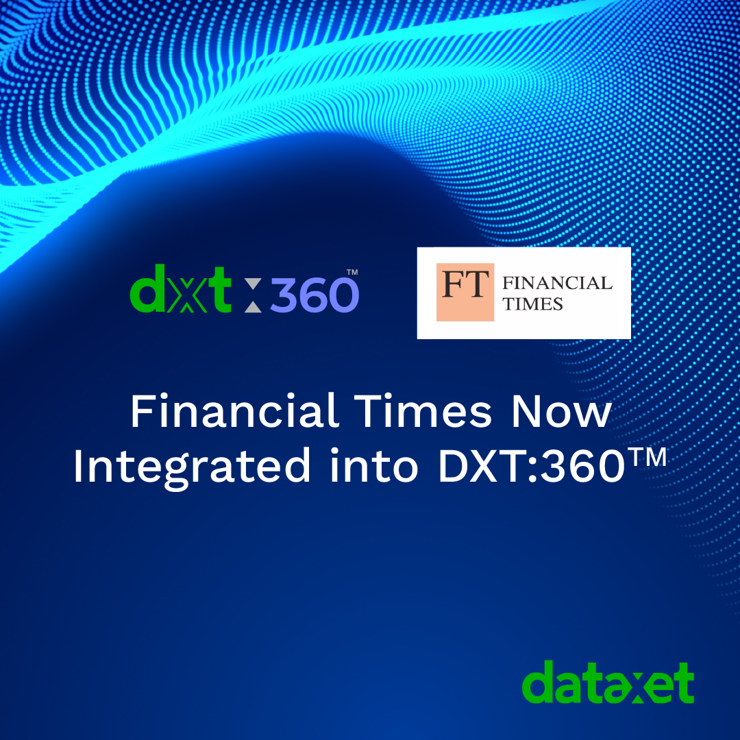 dataxet's tweet photo. Unlock the power of integrated media intelligence with Dataxet's latest media integration - Financial Times. It’s empowering when all the best social and traditional media sources are integrated into one place.

Discover more ➡️ https://t.co/WKSTg6Ht7D
#dataxet #mediaintelligence https://t.co/VTGoJDDAKw