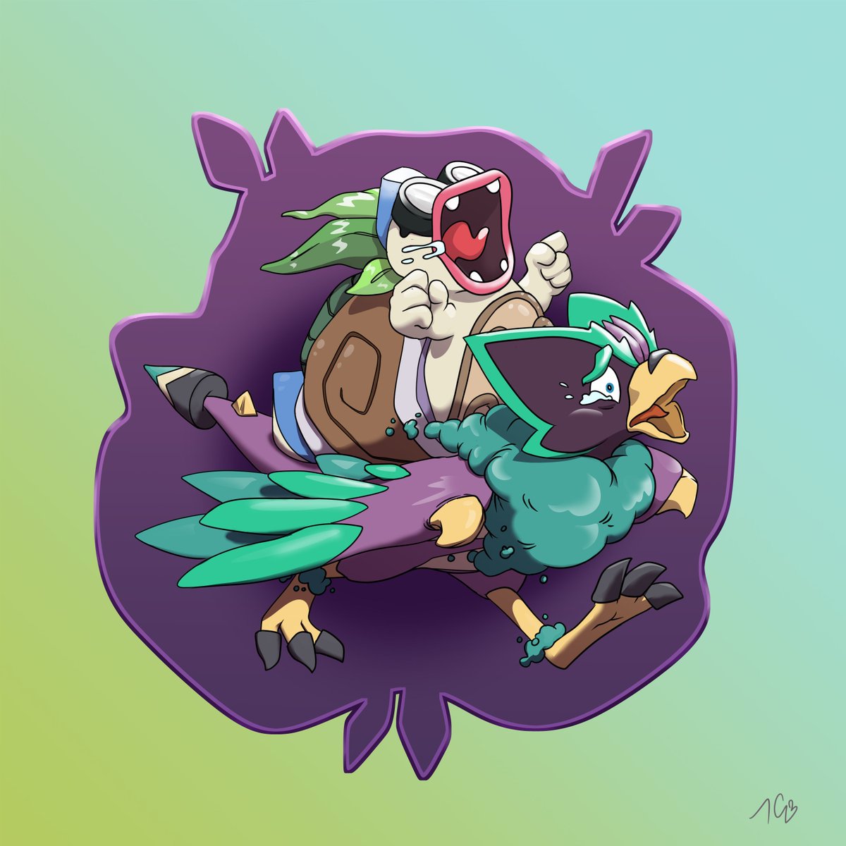 CrowCastTV's tweet photo. BIGU RACERS!!!!
Finished the Bigu Zephyruff featured in Saipark this week.
Plus a through back to the first Bigu Racer
@playtemtem #temtem #temtemfanart #bigu #biguracing #zephyruff #creaturefeature #csp #xppen #pokemonlike #racing https://t.co/KGXrP20ZS8