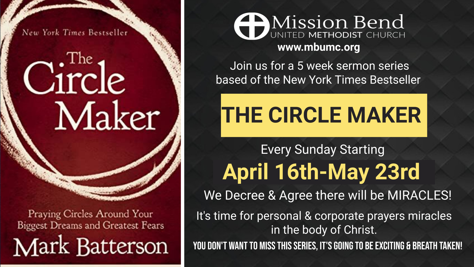 The Circle Maker Group Bible Study by Mark Batterson 