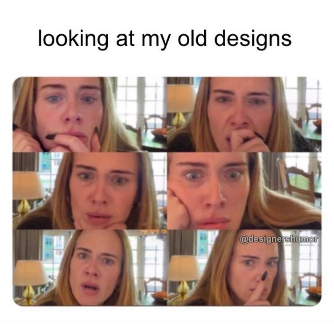 BenedictDayas's tweet photo. Yooo designers,
After at least a year plus of consistently designing, your old designs begin to seem like a joke to you... It's called learning, be proud of you.
#DailyDesignTips #UIDesign #UIUXDesign #Figma #UXDesign #BlackieDesigner https://t.co/LF5T4MIxFO