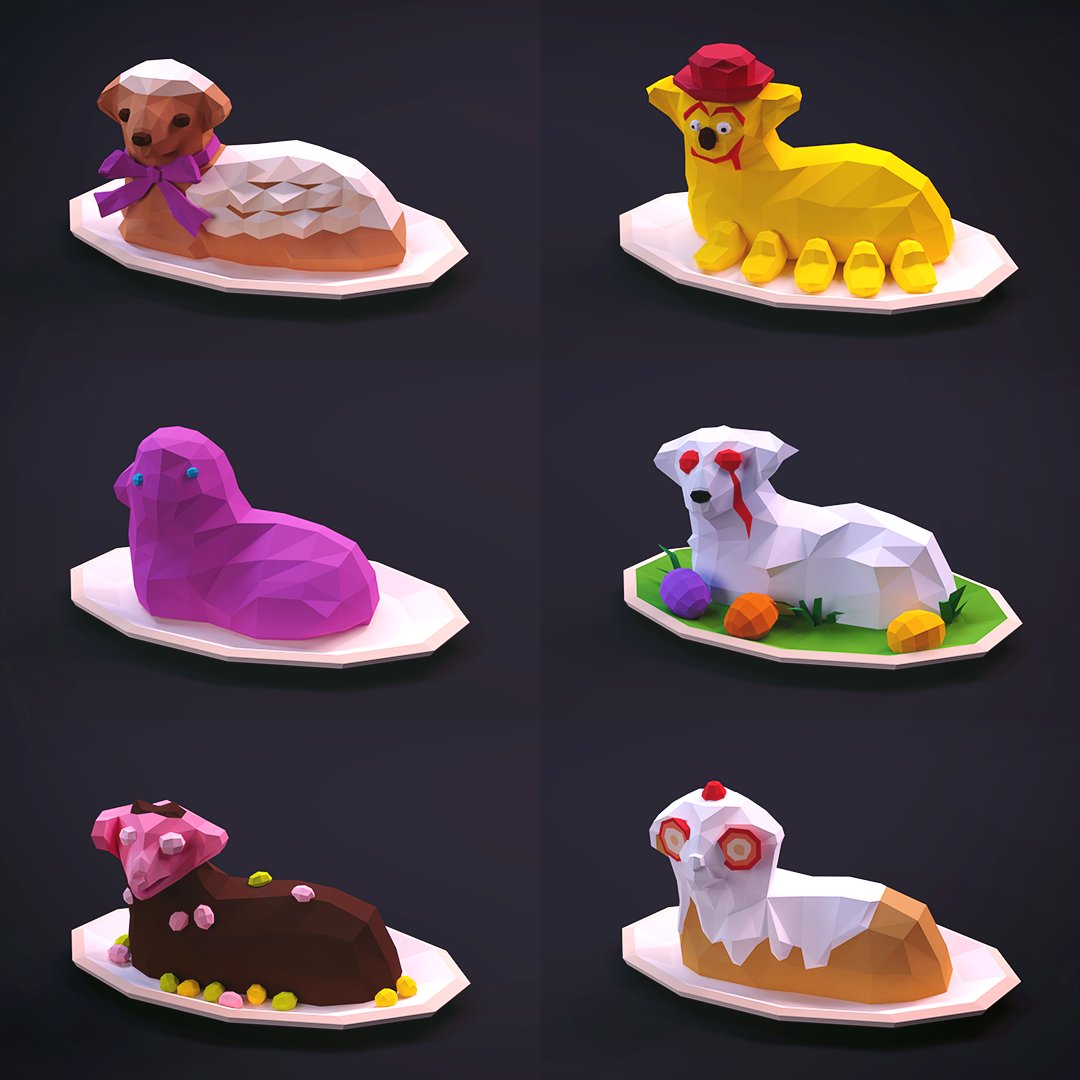 polyperfectteam's tweet photo. 🐑 Get ready for a flock of fun with new Easter lambs and other festive additions: https://t.co/chlvfMbQOz
And while you are at it, please let us know - which one is your favorite!
#Easter2023 #PolyUniversalPack #EasterLambs #lowpoly #poly #polygon #assetstore #unity3d #gamedev https://t.co/PJo9Lj6hsi