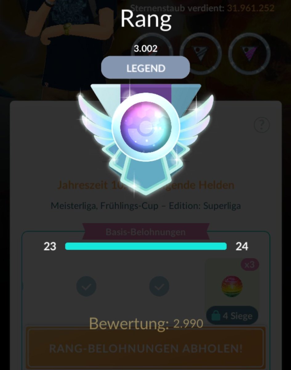 Nothing more to say in these bad days for the game :-(
Ggs to all my opponents.
#HearUsNiantic #GOBattleLeague