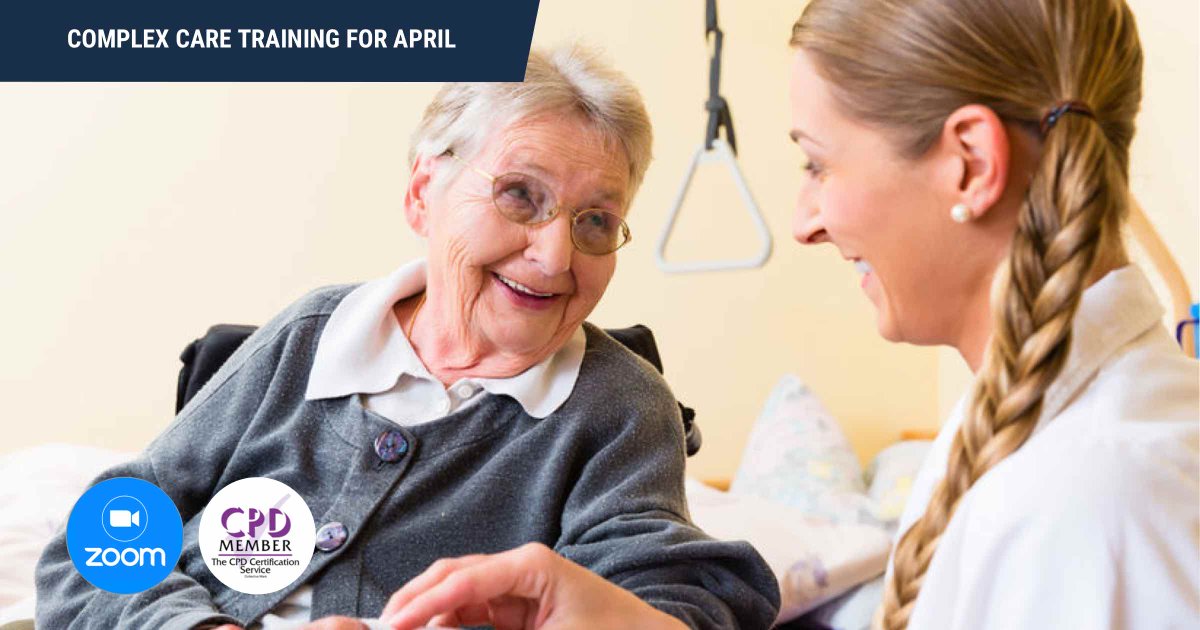 CPD Complex Care Training for April - eepurl.com/ioDwhw