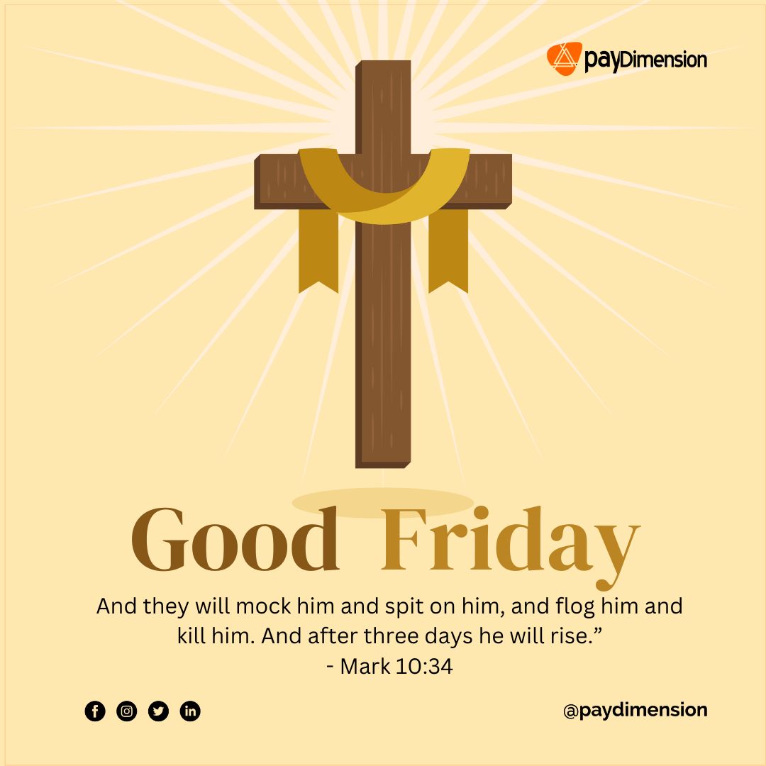 paydimension's tweet image. May our hearts be filled with gratitude 🙏 

#happygoodfriday #holyweek #easter