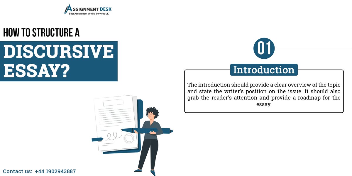 deskassignment's tweet photo. Unlocking the secret to a well-structured discursive essay.
Want to write a top-notch #discursive #essay?
Here's how!
- Introduction:
- Body Paragraphs:
- Conclusion:
Visit us for Essay Help - https://t.co/2x49xk6VcV 

#wednesday #studytwtbr #studia2023 #Discursive #Essay https://t.co/BdEOxzWJUS