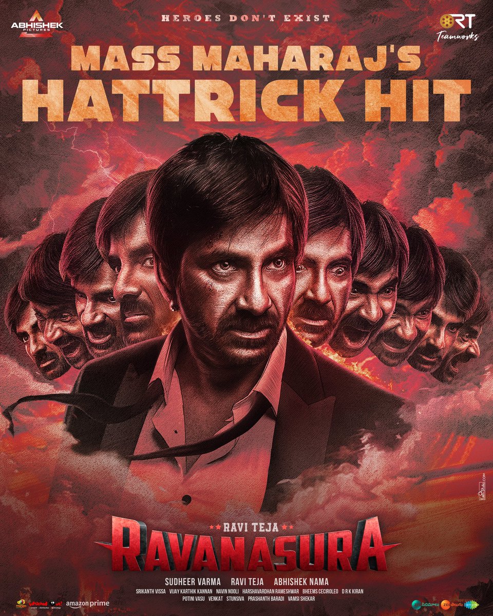 AbhishekPicture's tweet photo. HATTRICK HIT 🔥🔥🔥🔥
 #Ravanasura https://t.co/TDWpoY5uqi