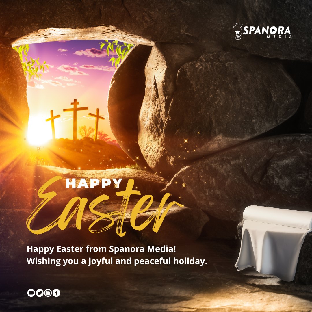 "On this Easter Sunday, take time to reflect and appreciate the blessings in your life. We wish you a happy holiday."

#SpanoraMedia #HappyEaster #EasterSunday