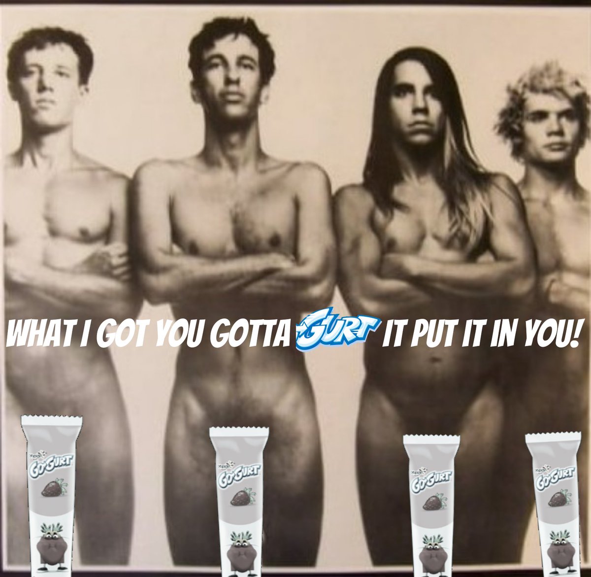LarryFishmas's tweet photo. @Yoplait maybe you're a #RedHotChilliPeppers fan?? 🤔 https://t.co/GR90xujNZX