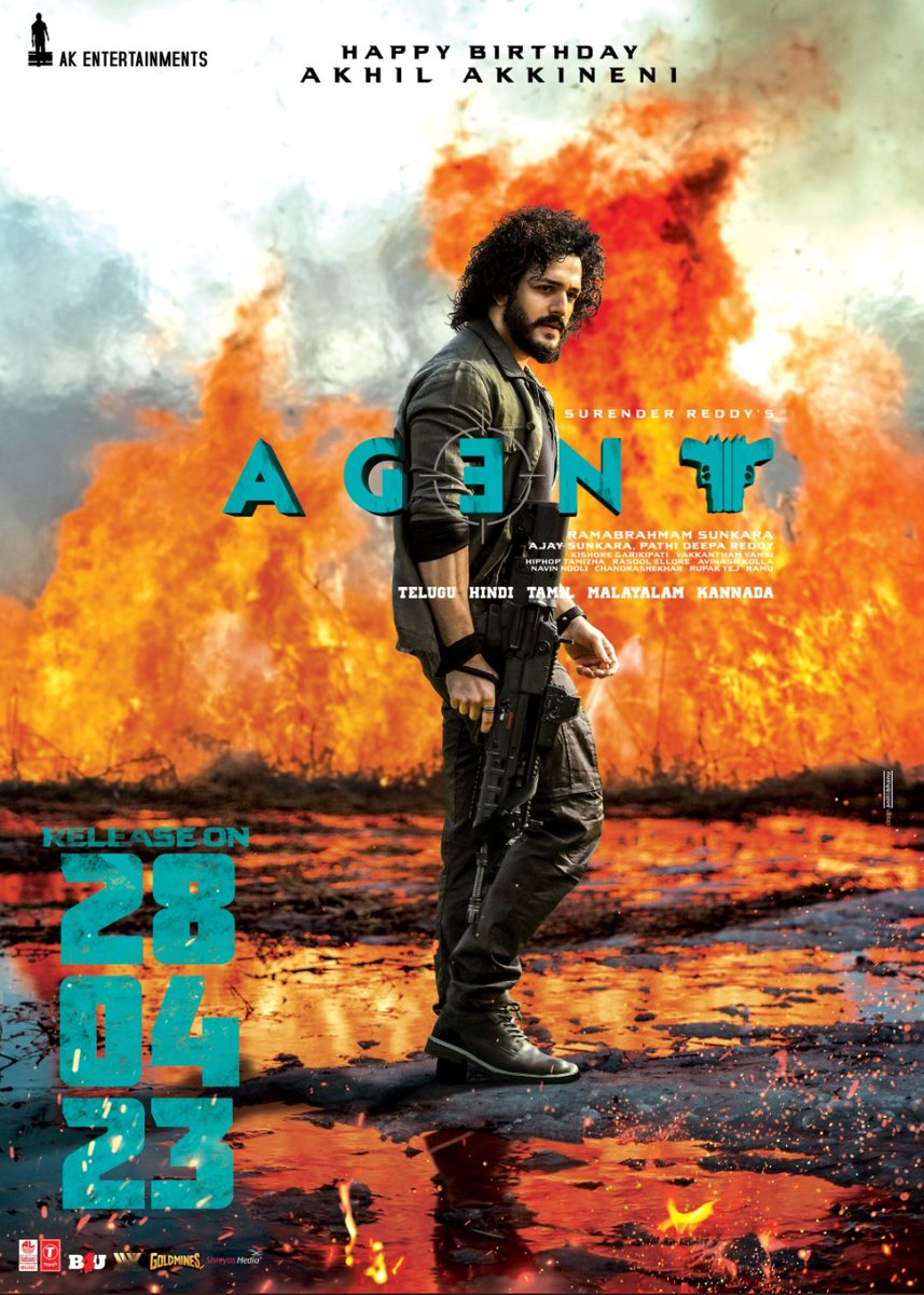 Manalni evadraa aapedhi 💥
#Agent 🔥
#AkhilAkkineni 🔥