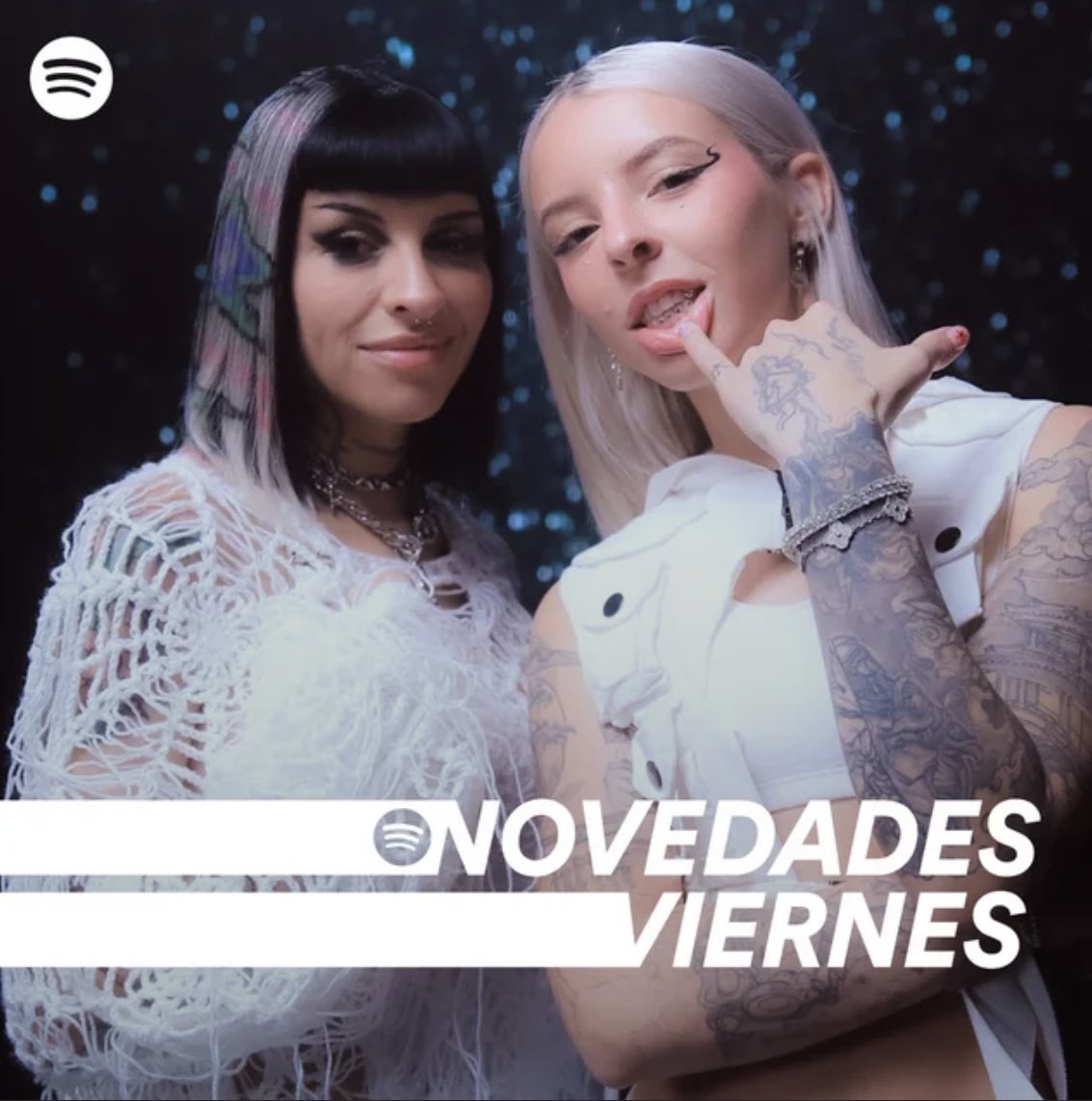 ChartsMiko's tweet photo. Cazzu y Young Miko son portada de la playlist “Novedades Viernes Latinoamerica”. Además “Brinca” se encuentra en primera posición. https://t.co/CaYyWh0F4E