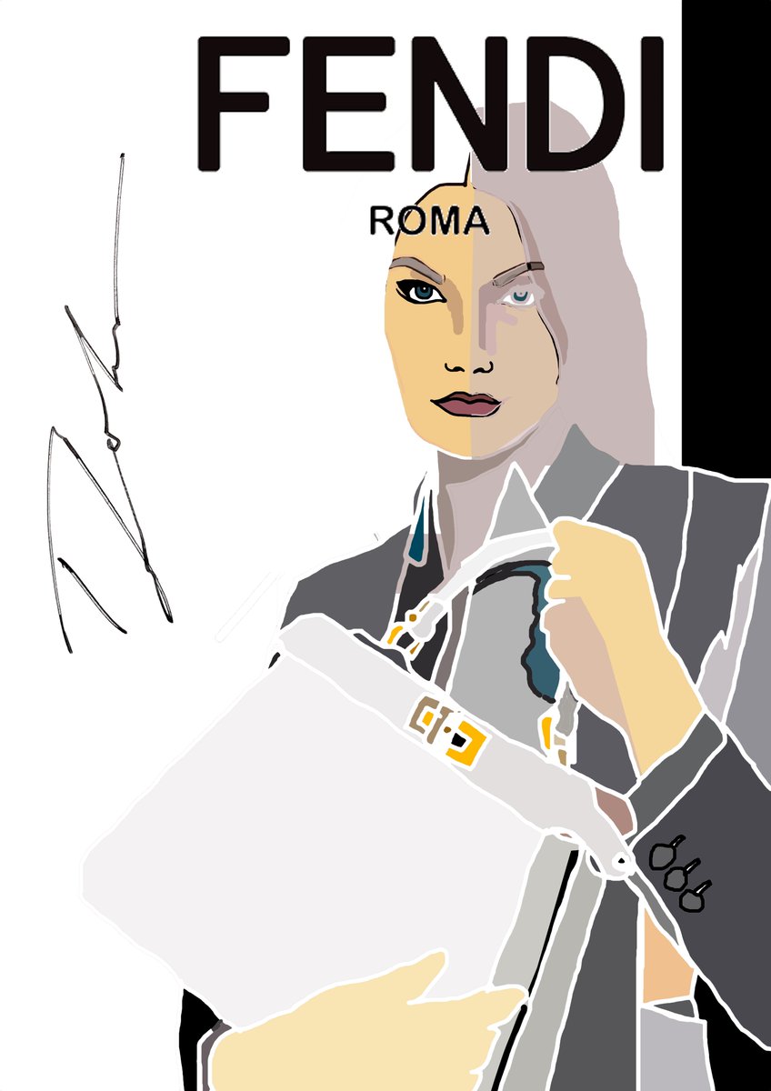 TIMOTHYJOHNART's tweet photo. Computer 'finger painting'
"Karlie"
@karliekloss for @Fendi #peekaboobag
@fashionklossett #fashion #fashionstyle #fendipeekaboo https://t.co/htACUYpYbQ