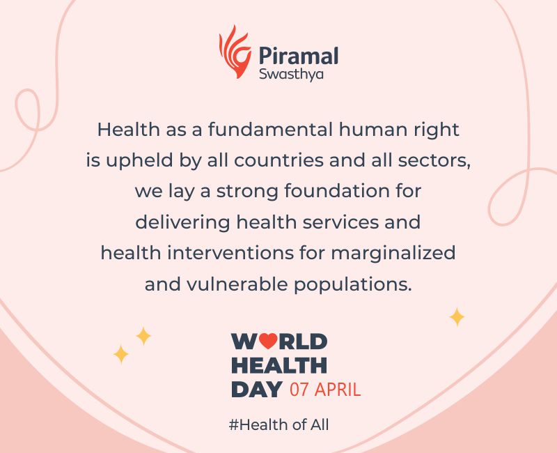 PiramalS's tweet photo. #WorldHealthDay 

@PiramalFdn @PiramalGroup https://t.co/x66E4TYZTJ
