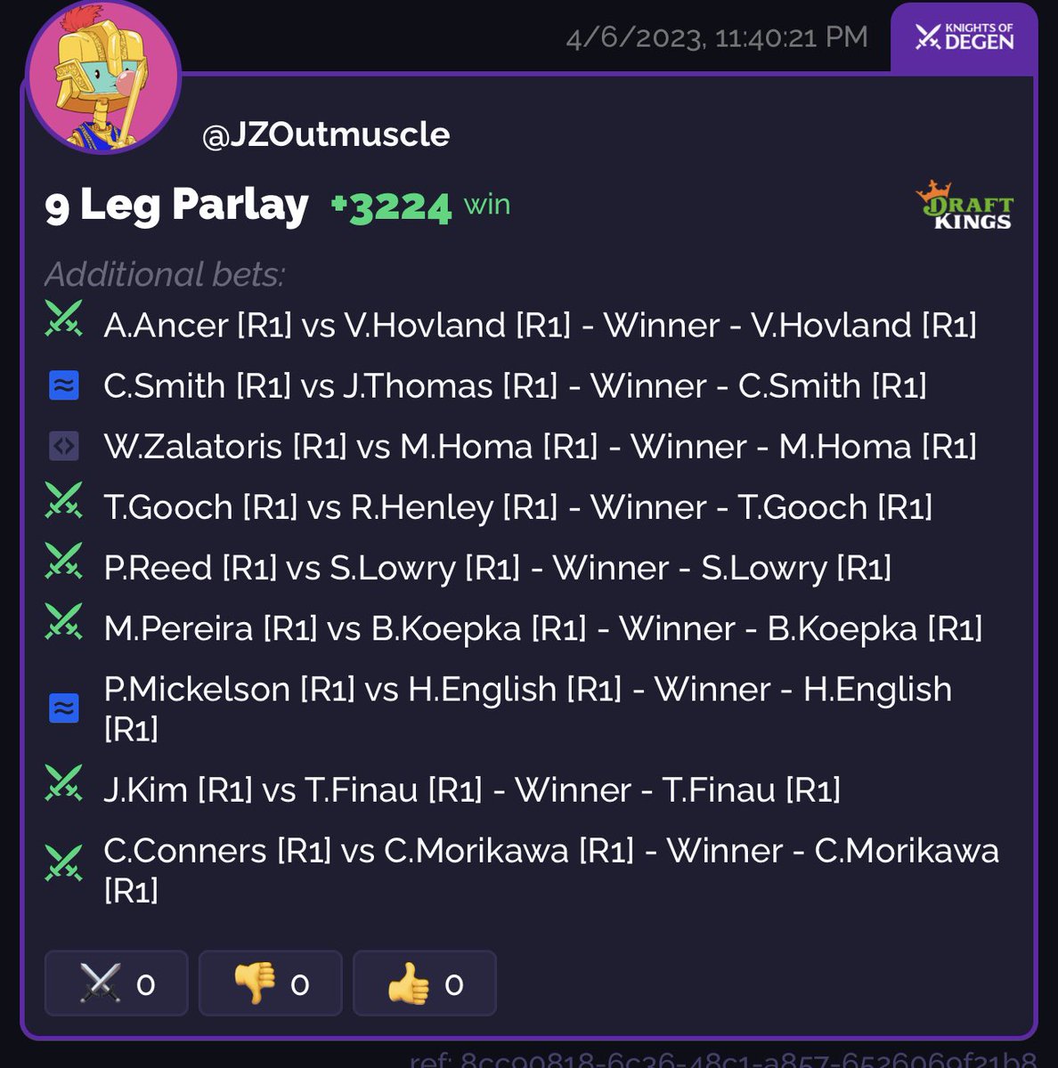 When you’re hot your hot! 

cc: <a href="/knightsofdegen/">Knights of Degen</a> alpha