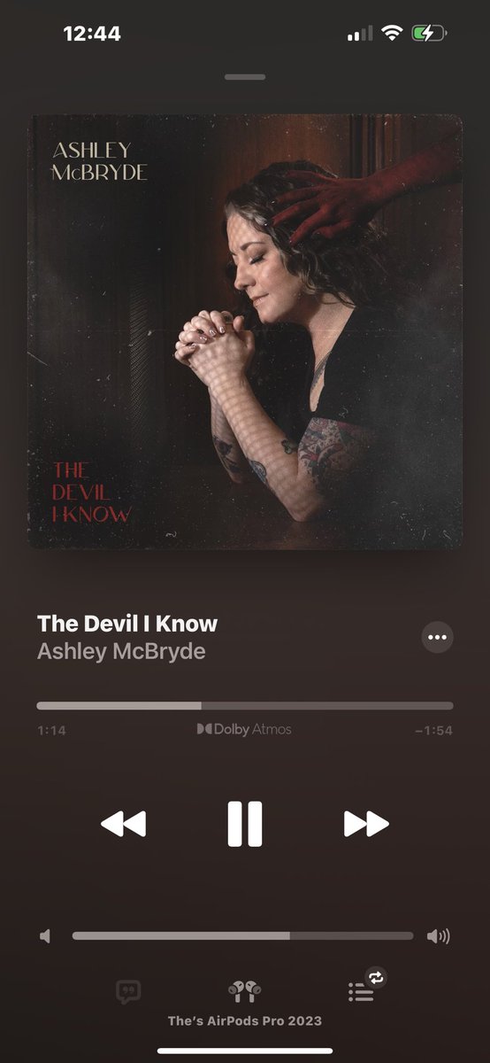 ⁦<a href="/AshleyMcBryde/">Ashley McBryde</a>⁩ what a badass banger! I love it so much! So so proud of how far you’ve come in the last couple years!