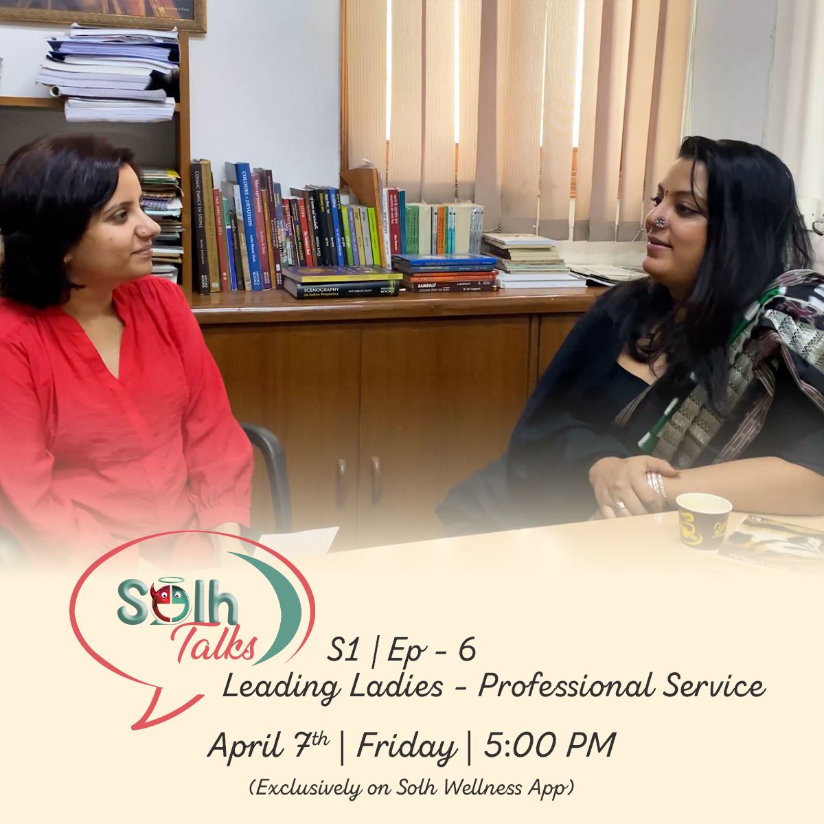 We're excited to announce that our next episode of Solh Talks | Season 1 | Leading Ladies | Episode 6 | Profesional Service will be live Today! 🎉🎉

Date: 7th April 2023🗓️Time: 5:00 PM⏰

#SolhTalks #LeadingLadies #ProfessionalServices
