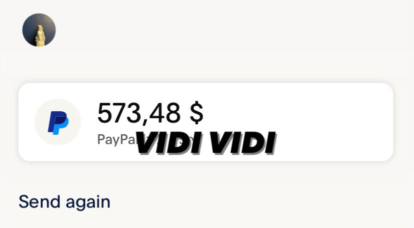 nicesol1_7's tweet photo. WTS saldo paypal pribadi $573

Rate 14.800
✅fnf local only
Dm yaa🫶🏻

#Zonauang https://t.co/taPeZkSzRt