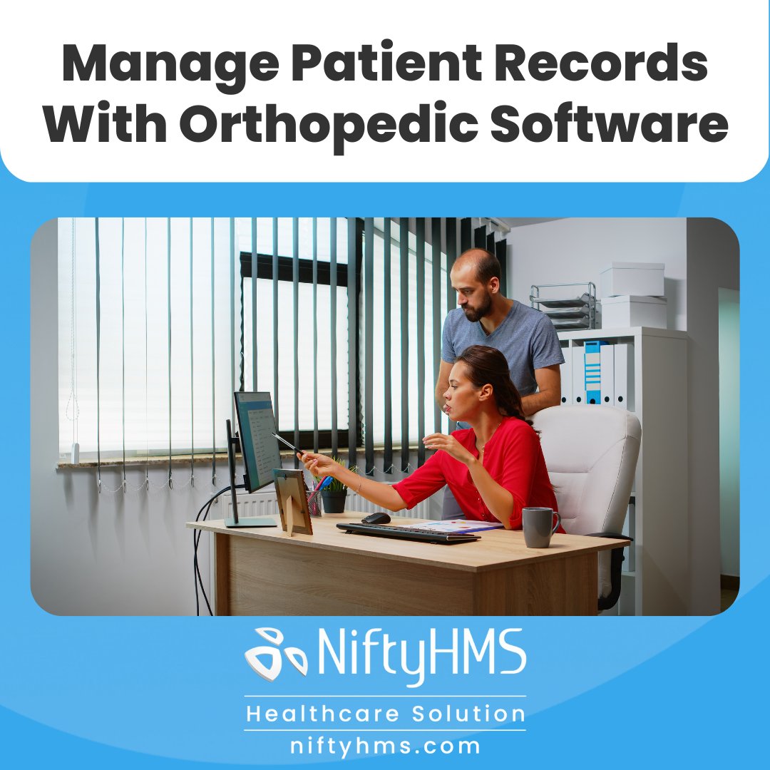 niftyhms's tweet photo. NiftyHMS, a leading orthopedic software, empowers clinics and hospitals to efficiently manage patient records, appointments, billing, &amp; more.

  Book A Demo: https://t.co/ysLsVLO6YS 

#OrthopedicSoftware #OrthoTech #OrthopedicEMR #OrthopedicEHR #OrthopedicPracticeManagement https://t.co/YOX4YXACqE