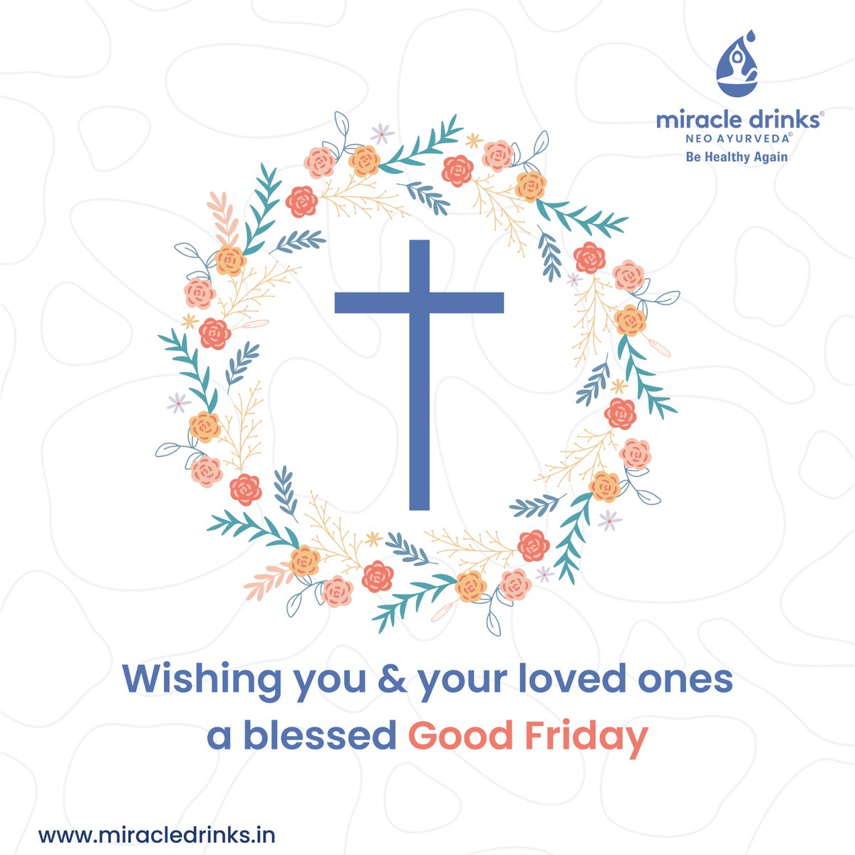 miracledrinksin's tweet image. Good Friday reminds us of the power of love and forgiveness.
We hope that this day brings abundant positivity to your lives.
We are available on 080-69043800
miracledrinks.in
#miracledrinks #miracleprogram #miracleishere #neoayurveda #healthcare #goodfriday2023